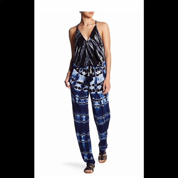Young Fabulous & Broke Pants - Young fabulous & broke tie dye jumpsuit